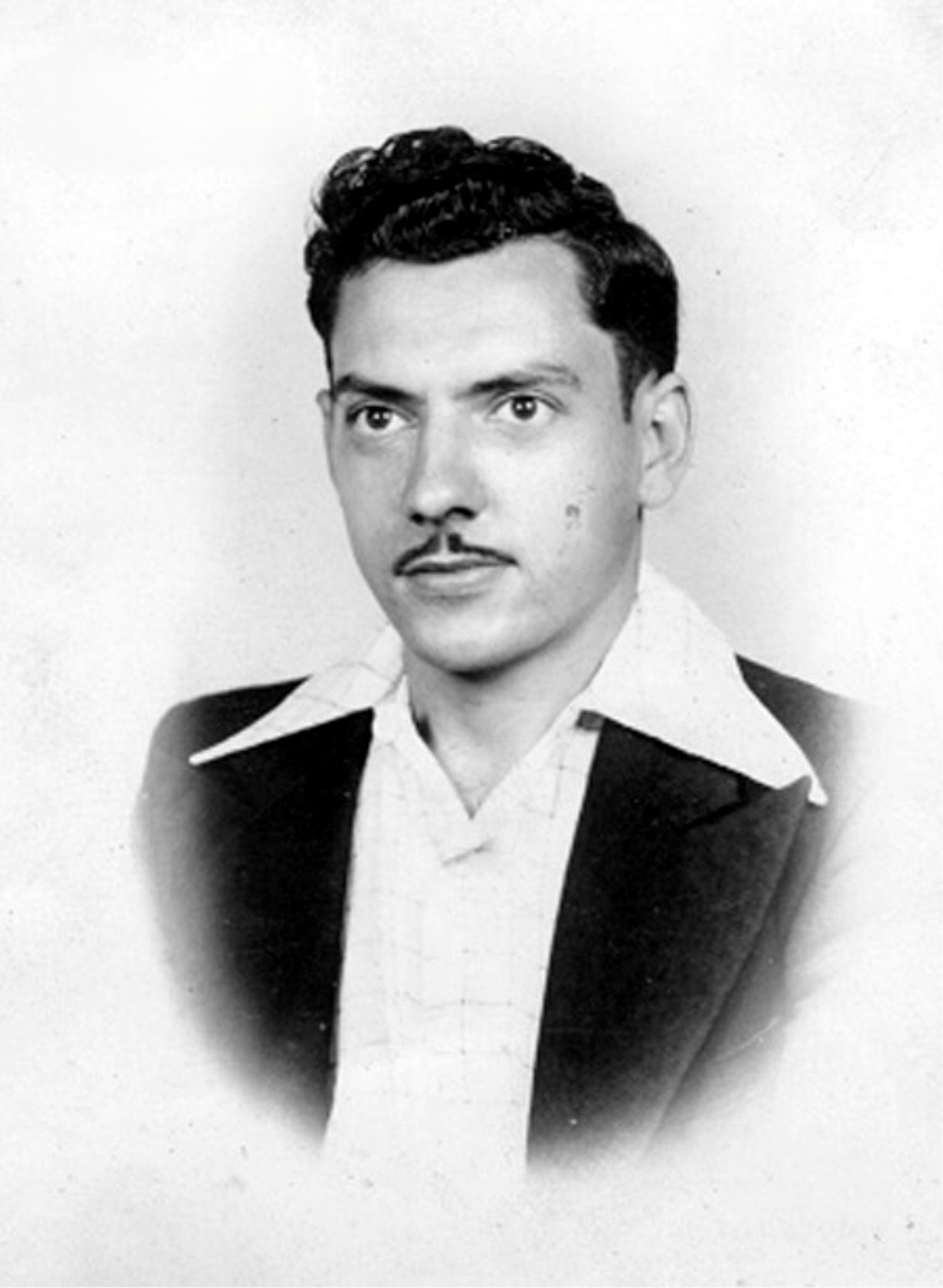 Joseph A. LaRose, Senior Chief Petty Officer, U.S. Navy — vintage studio portrait.